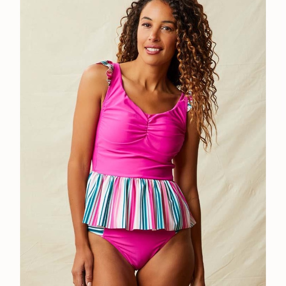 NWT Matilda Jane Sunrise Swim set ruffle top and bottoms - Picture 6 of 10